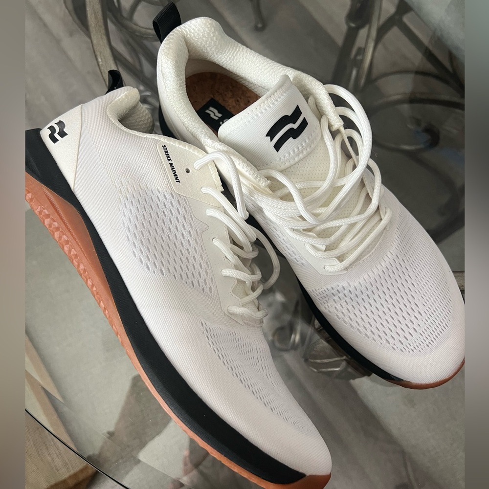 Strike MVMNT Haze Trainer White, Black, Gum Cork Sz 13 New CrossFit